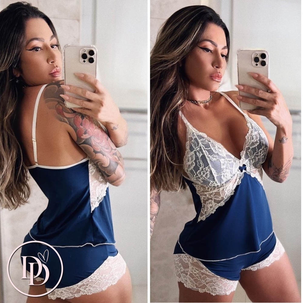 Moments of bliss top & bottom  pajama set